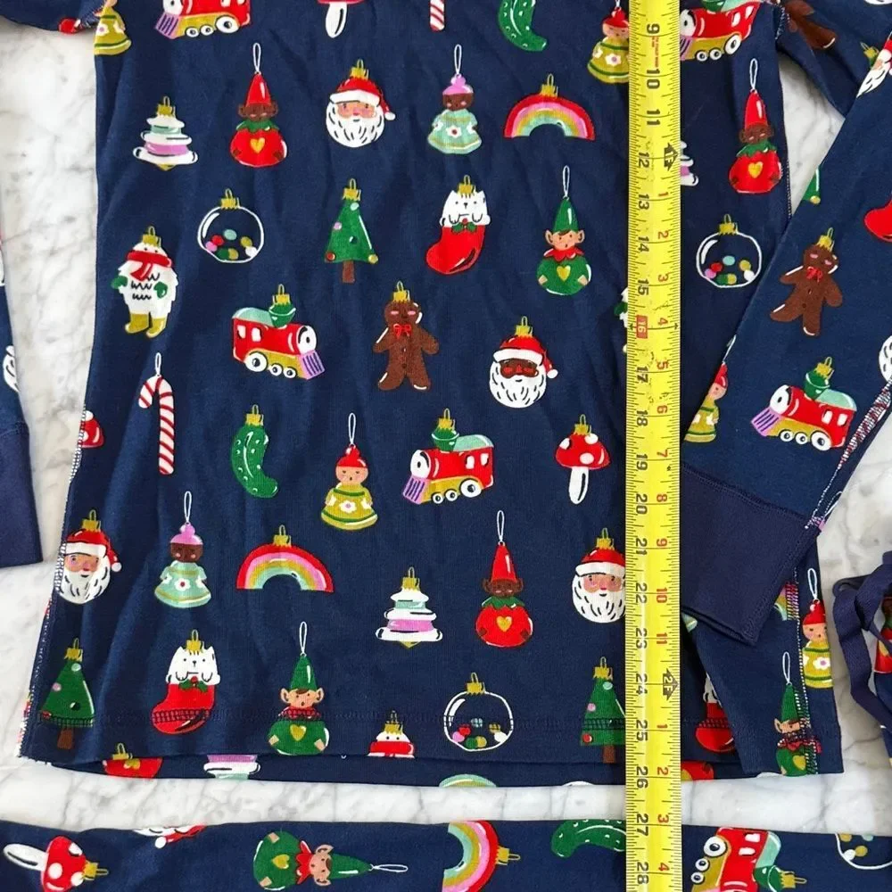 Hanna Andersson Heirloom Ornaments Adult Women Sz M Pajama Set NWOT